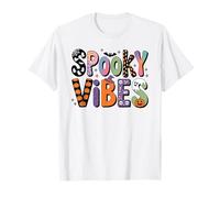 Spooky Vibes Cute Halloween Gifts for Kids & Adult Maglietta