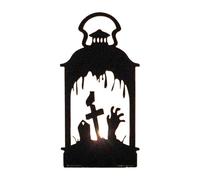 Spooky Votive Candle Stand - Ghost Witch Shape Candlestick | Vintage Candle Holder Casting Spooky Shadows On Wall | Decorative Witch Candles Holder For Study Room, Bedside, Nightstand, Living Room