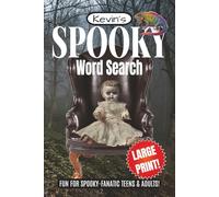 Spooky Word Search Puzzle Book: Word Searches, with Easy to Read, Large Print, about Spooky, Haunted, Paranormal Stuff and More! | 6 x 9 inches | 110 pages | 55 Puzzles