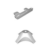 Spool Holder for SeeMeCNC Orion 3D Printer - Side Mount with 608ZZ Bearings