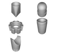 Spool Holder System for Felix Robotics 3D Printer with Aluminum Frame Mount