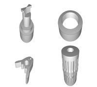 Spool Holder Upgrade for Prusa MK3 with Bearing System - 53mm ID Compatible