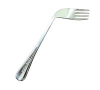 Spoon Biforcazione Gomito Anziano - Utensile Per Infermieristica Alimenti Anziani Convenienti, Posate Ergonomiche | Utensile Cucchiaio Di Alimentazione Angolo Coppia