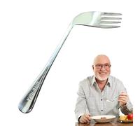 Spoon Del Gomito Anziano - Utensile Da Cucchiaio Alimentare Inclinato | Utensili Di Alimentazione Per Case Di Cura Con Sostenibilità, Utensili Infermieristici Alimentatori