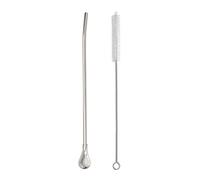 Spoon Di Paglia - Spoon Di Paglia Rimovibile | Cucchiaio Non Filtrato, Setaccio Di Paglia, Agitatore | Setaccio, Agitatore, Cucchiaio Filtrato | Cucchiaio Da Bevute Da Bomba Multifunzionale In Acciaio