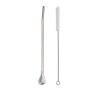 Spoon Di Paglia - Spoon Di Paglia Rimovibile | Cucchiaio Non Filtrato, Setaccio Di Paglia, Agitatore | Setaccio, Agitatore, Cucchiaio Filtrato | Da Bevute Da Bomba Multifunzionale In Acciaio