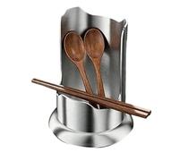 Spoon Holder Stainless Steel Pot - Lid Rack Utensil Rest for Dining Room