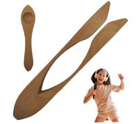 Spoon musicali Natrual Wooden Spoon Concert Strumenti a percussione Classico strumento ritmo tradizionale per musica folk, esibizioni dal vivo, insegnamento in età prescolare, cucchiai musicali, stru