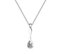 Spoonie Gift Save Your Spoons Collana per sensibilizzazione sulla salute mentale, regalo per malattie croniche, fibromialgia, idea regalo, 2.0, Acciaio inossidabile