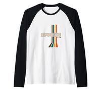 Spoonie Warrior Retro: diffondere la consapevolezza per Le malattie croniche. Maglia con Maniche Raglan