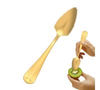 Spoons da dessert, serrato-utensili per l'eating | Kitchen Cereal Spoons - for Eating Scooping Salad Breakfast Digging Kitchen