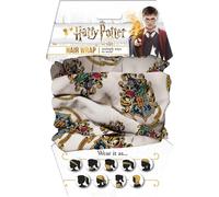 SpoonTiques Avvolgimenti per capelli e viso - Bandanna multifunzionale - Harry Potter Head Band - Scarf - Neck Gaiter- Balaclava - Hogwarts Crest