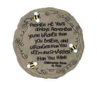 Spoontiques - Garden Décor - Promise Me Stepping Stone - Decorative Stone for Garden