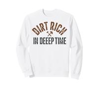 Sporco Ricco di Deep Time Paleontologia Appassionato Design Felpa