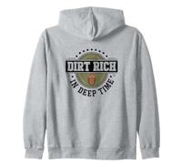 Sporco Ricco di Deep Time Paleontologia Appassionato Design Felpa con Cappuccio