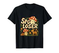 Spore Loser funghi gioco di parole Cottagecore & Nature Design Maglietta