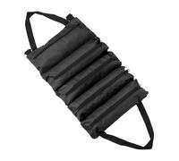 sporful Borsa portautensili arrotolabile, in tessuto Oxford impermeabile, multiuso, con tasche con cerniera, 28 x 47 cm, per attrezzi, pronto soccorso, viaggio