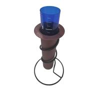sporful Pluviometro decorativo per esterni, con scala a terra, per cortile, sentiero, terrazza, giardino, prato