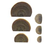 sporgenza per scultura di funghi - botanica tripla da 3 pezzi, rastrelliera in stile micelio per figure mobili piccola pianta | Kit di supporto per funghi per migliorare il layout interno '