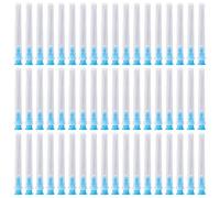 Sporgo 100 tubi di erogazione in acciaio inox, 23 G (0,6 mm x 25 mm), tubo di erogazione per liquidi di ricarica, confezione singola, per uso domestico e laboratorio