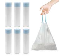 Sporgo 90 Sacchetti per la Spazzatura Con Maniglia: Autopulenti per Gatti, 45 x 50 cm, per Lettiera, Resistenti Con Cordoncino