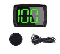Sporgo Auto Display digitale HUD Head Up Display: tachimetro GPS auto 3,15 x 2,13 pollici, ruota tachimetro, computer da bicicletta con schermo LCD, tachimetro adatto a tutti i tipi di auto