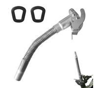 Sporgo Beccuccio Jerrycan versatore in acciaio inox per auto, camion, nave e moto (5, 10 e 20 litri)