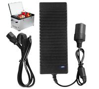 Sporgo Convertitore di tensione da 230 V a 12 V: adattatore di alimentazione per auto 12 V 230 V inverter di tensione 10 A, adattatore per frigo, adattatore presa accendisigari per auto frigoriferi