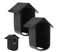 Sporgo Custodia in silicone per EufyCam 2C/2C Pro, confezione da 2, resistente alle intemperie, impermeabile, resistente ai raggi UV, colore nero