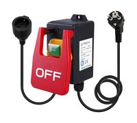 Sporgo Interruttore Monofase Da 250 V: Di Emergenza 18 A, Con Presa, Di Sicurezza, Elettromagnetico per Tavolo Di Fresatura e Altri