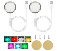 Sporgo Kit di Luci LED per Stampante 3D: 2 Pezzi Parte per Stampante 3D, Striscia di Luci LED Illuminazione Accessori per Stampante 3D per Bambulab P1P/P1S, A1/A1 Mini, X1/X1C/X1E, Lampada LED Modello