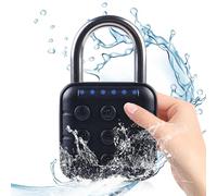 Sporgo Lucchetto a combinazione pesante a 6 cifre: serratura con codice numerico in lega di zinco, impermeabile, antifurto, serratura a combinazione per armadietto, scuola, palestra, cortile, garage,