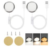 Sporgo Set di 2 lampadine a LED per stampante 3D, per stampanti 3D, parte di luce notturna, modelli per stampanti 3D, accessori per stampanti 3D, per bambu lab A1/A1mini/P1S/P1P/X1C