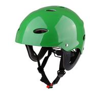 Sport acquatici Wakeboard Kayak Canoa Casco di Sicurezza con Protezione Orecchio Verde S