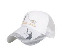 Sport all'aperto Baseball Cap Pesca Sun Hat Petty Cappelli per le donne, bianco, Taglia unica