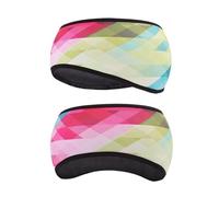 Sport all'aria aperta Capelli Sudore Pile Orecchie Paraorecchie Fascia per le Orecchie Scaldaorecchie Inverno Sweatband (10