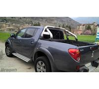 Sport Barra Rollio + LED Freno + Lungo Letto Capote Per Mitsubishi l200 05-15