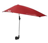 Sport-Brella Regular레귤러.常规款ريجولارRegulär, Versa-brella, Ombrello per Tutte Le Posizioni con Morsetto Universale, FireBrick Red Unisex-Adult, Standard
