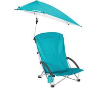 Sport-Brella Sportbrella, SKLZ, Sedia da Spiaggia con ombrellino, Turchese (Aqua) Unisex-Adulto, Talla Uniua