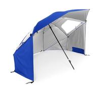 Sport-Brella Ultra XL Ombrellone - UPF 50+ | Nero; telaio 2,4 m, protezione 4 stagioni, forma ad arco per più spazio e visibilità