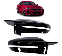 Sport Calotte Specchio Specchietto Laterale Set Nero Lucido per BMW 5er G31