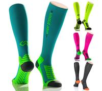 Sport Calze a Compressione Under Pressure Runa ttack (Compressione: 18 - 21 mmHg) - La Migliore qualità, Made in Germany, Anthrazit