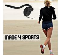 Sport Cuffie Archetto Collo con Cavo per Smartphone Cellulare Motorola Edge Plus