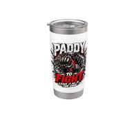 Sport da combattimento Retro Fighter Dad Fighting Spirit Design Bicchiere termico in acciaio inox doppia parete