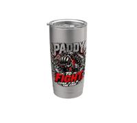 Sport da combattimento Retro Fighter Dad Fighting Spirit Design Bicchiere termico in acciaio inox doppia parete