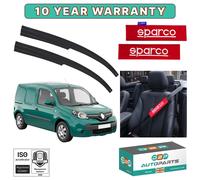 Sport Deflettori & Sparco Sedile Cintura Pastiglie Rossi Per Renault Kangoo