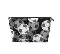 Sport di squadra Gioco Calcio, Borsa da toilette Borsa per trucco Borsa per cosmetici Borsa da toilette da viaggio portatile
