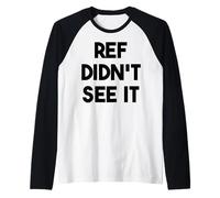 Sport Divertente - Ref Non L'Ho Visto Maglia con Maniche Raglan
