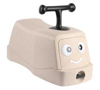 Sport Draisienne Bebe 1 anno Funzione Girello - Volante Direzionale - per bambini dai 12 mesi - Cassetta dei giocattoli - Silenzioso, compatto, stabile, multi-direzione, 52 x 24 x 22,5 cm - Beige