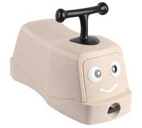 Sport Draisienne Bebe 1 anno Funzione Girello - Volante Direzionale - per bambini dai 12 mesi - Cassetta dei giocattoli - Silenzioso, compatto, stabile, multi-direzione, 52 x 24 x 22,5 cm - Beige